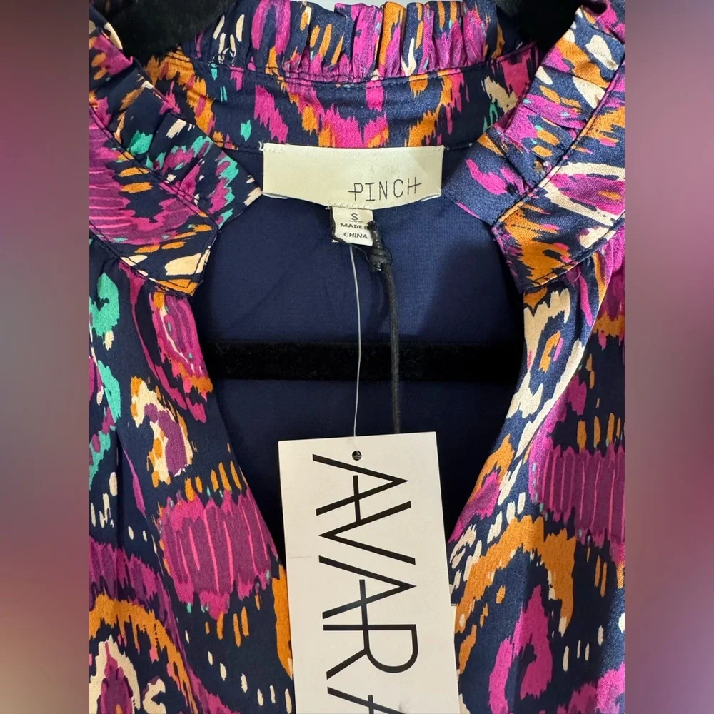 Multicolor Patterned Dress - Picture 8 of 11